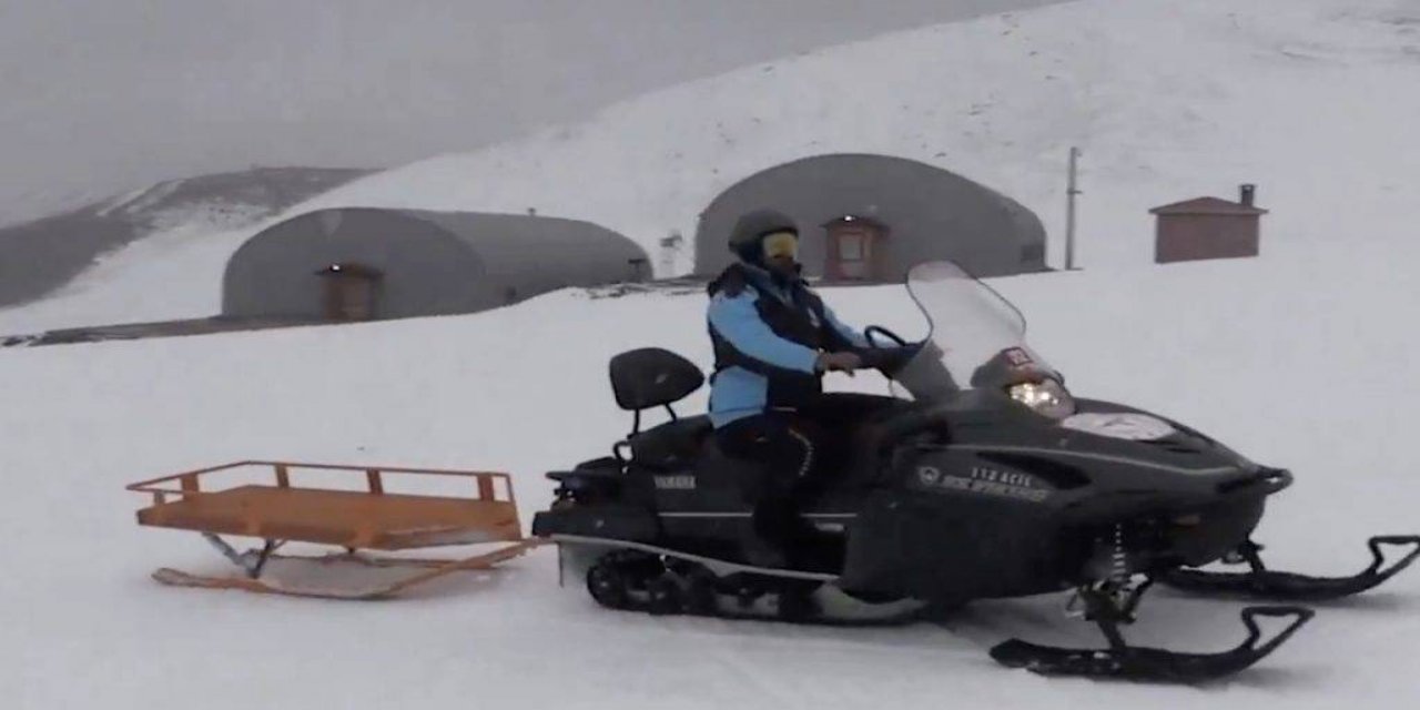 Van’da Kar Motorsikleti İle Sağlık Hizmeti