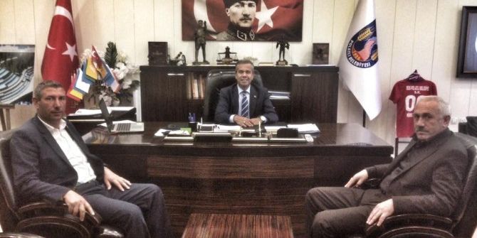 Haymana Muhtarlar Derneği Başkanı Beşkaya, Polatlı Belediye Başkanı Yıldızkaya’yı Ziyaret Etti