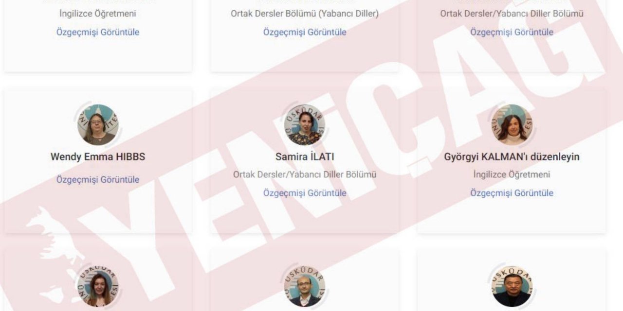 Üsküdar Üniversitesi’ne Suriyeli Öğretim Görevlisi Akını !