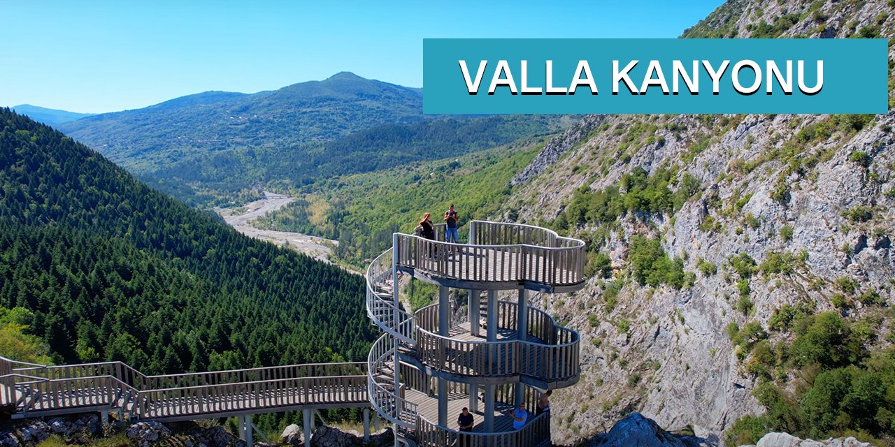 Valla Kanyonu Drone Çekim 4K | Küre Dağları