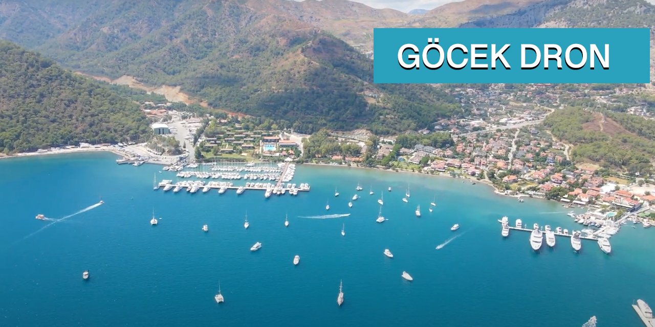 Göcek Drone Çekim 4K | Katrancı Koyu | Ak Göl