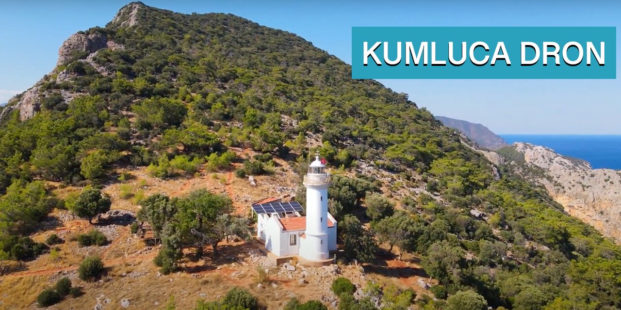 Kumluca Drone Çekim 4K | Gelidonya Feneri