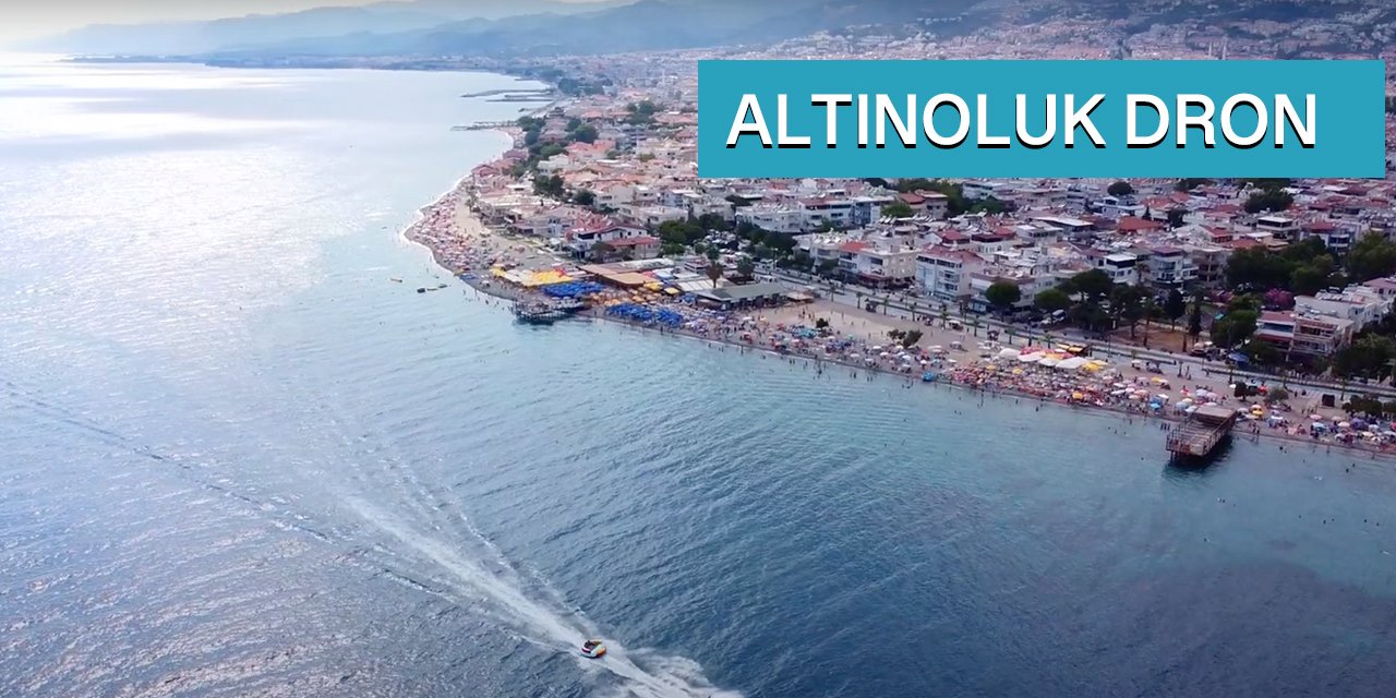 Altınoluk Drone Çekim | Pissa Koyu | Burnumuzun Dibindeki Adalar | Midilli | Lesvos