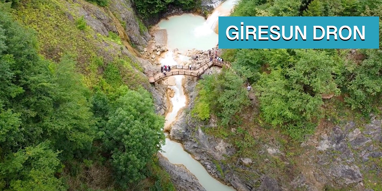Giresun Drone Çekimi | Mavigöl Kuzualan Şelalesi | Şebinkarahisar Kalesi