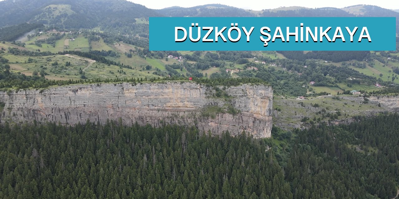 Şahinkaya Düzköy Drone Çekimi