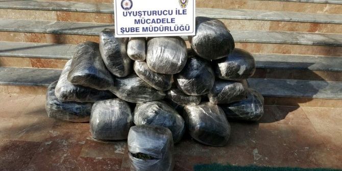 Uşak’ta 53 Kilo Esrar Yakalandı