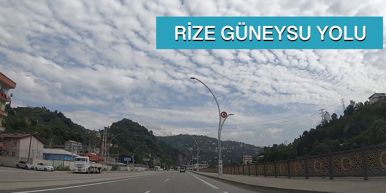 Rize Güneysu Yolu | Yol Manzaraları