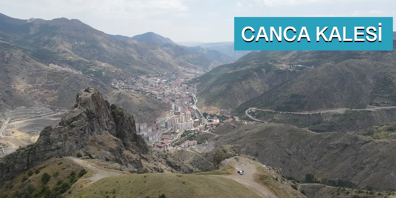 Canca Kalesi Dron Çekimi