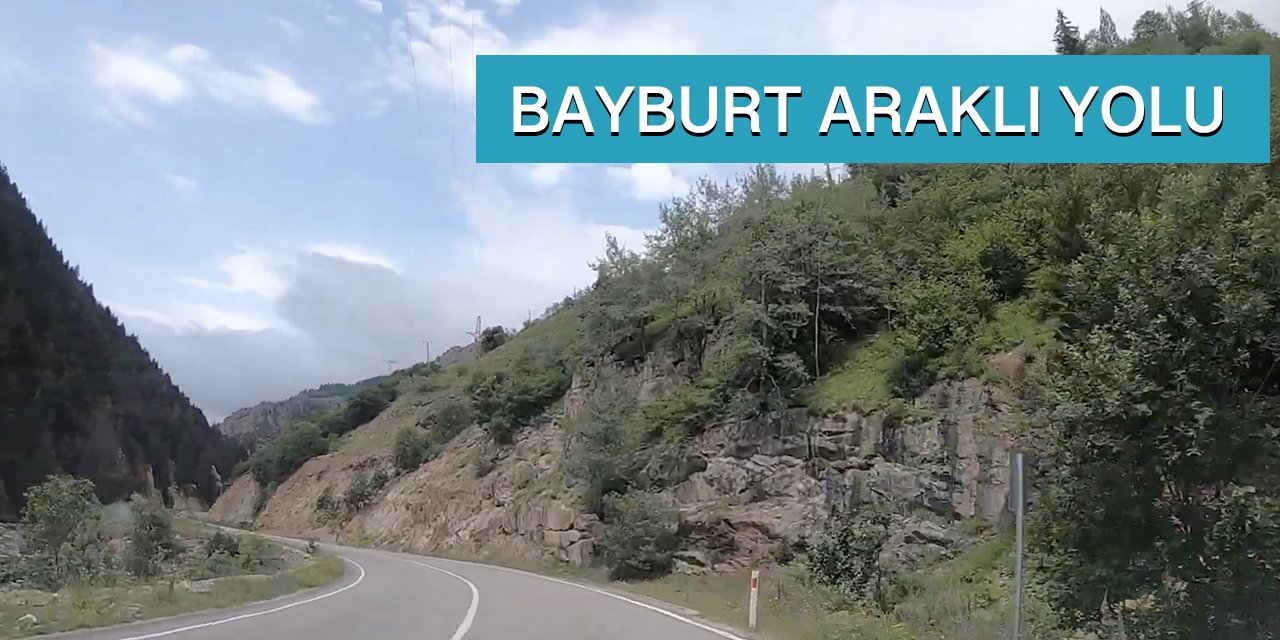 Bayburt Araklı Yolu | Yol Manzaraları | Tilkibeli Geçidi