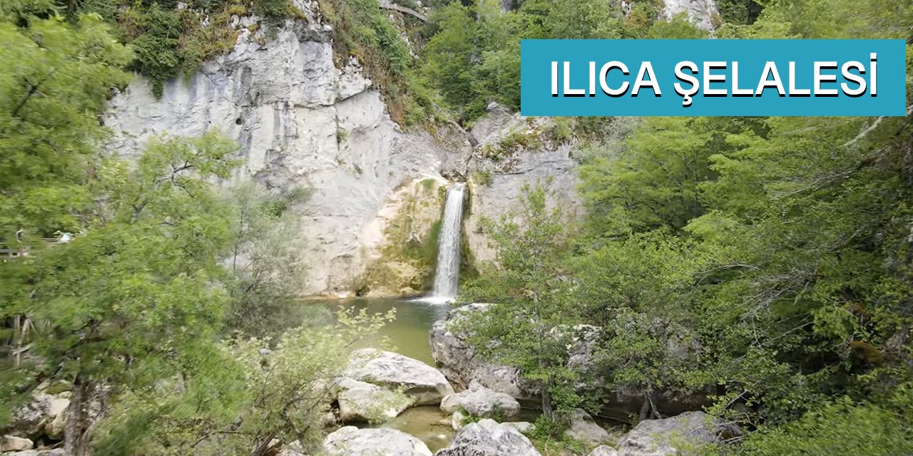 Ilıca Şelalesi Drone Çekimi