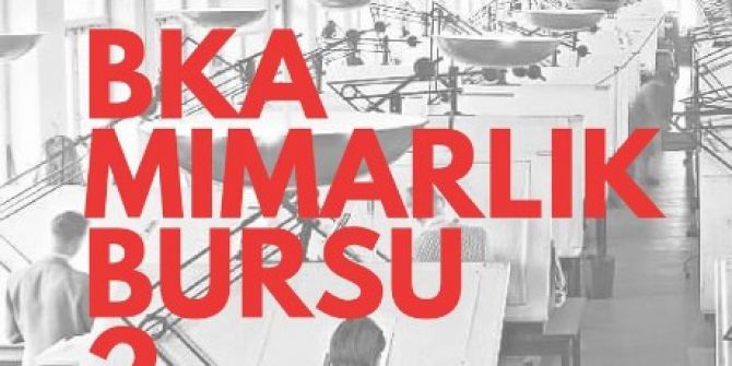 "Maddi Durumu Yetersiz Başarılı Mimarlık Öğrencilerine Burs"