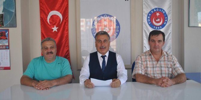 Aydın Türk Sağlık Sen Açığa Alınmalara Dikkat Çekti