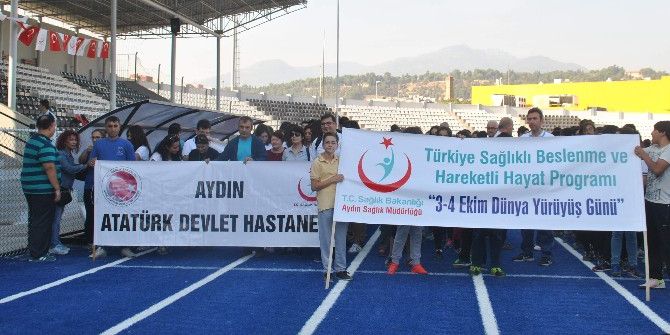 Aydınlılar Sağlık İçin Yürüdü