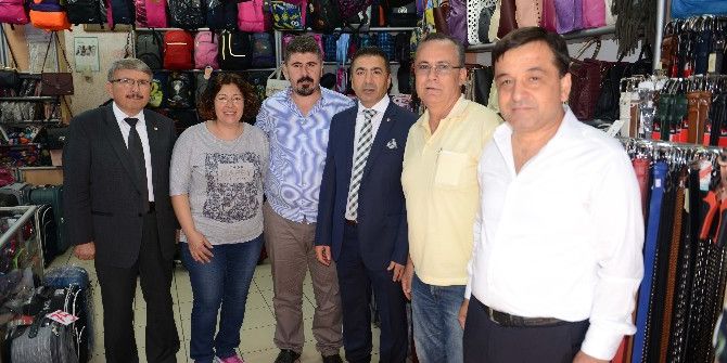 Dto Başkan Erdoğan Esnafları Ziyaret Etti