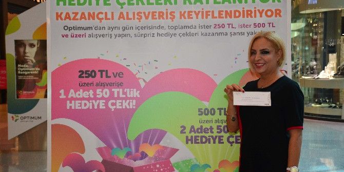 Optimum’da Hediye Yağmuru