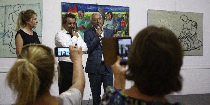 “Göç Ve Göçmenliğ(m)in Resimsel Halleri” Sergisi Açıldı