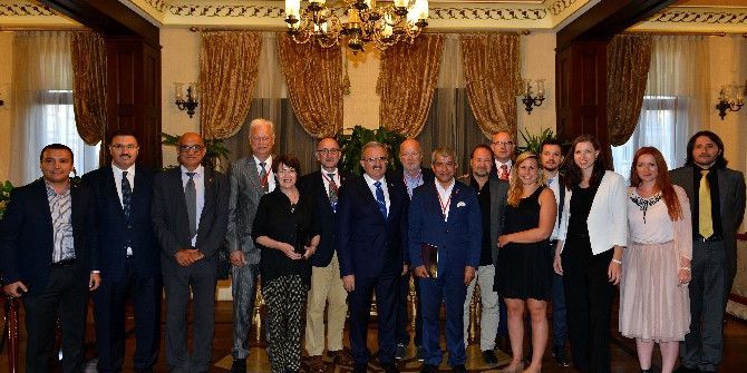 Alman Gazeteciler, Vali Karaloğlu’nu Ziyaret Etti