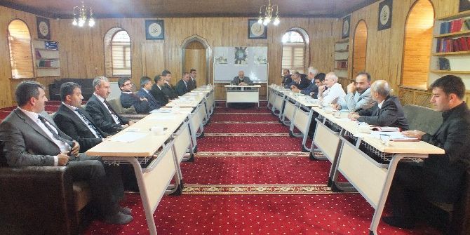 Van’da İlçe Müftüleri Toplantısı