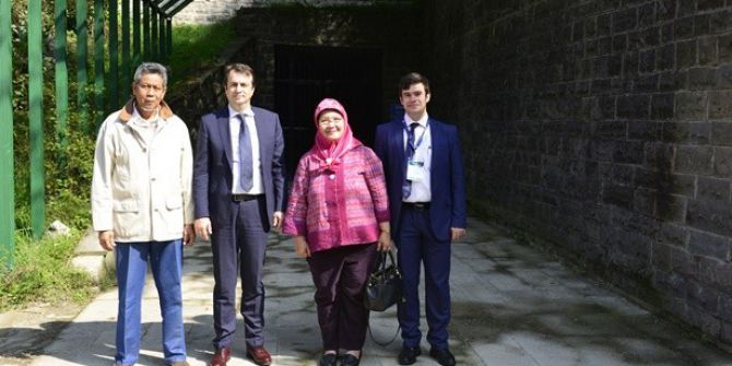 Greenmetric Başkanı Gökgöl Mağarası’nı Gezdi