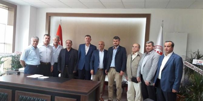 Başkan Duymuş’tan, Tso Başkanı Ateş’e Hayırlı Olsun Ziyareti