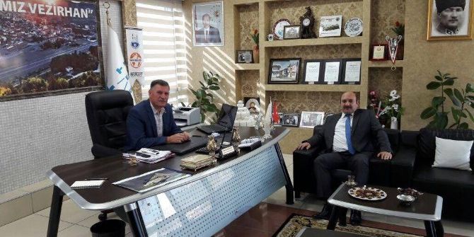 Osmaneli Kaymakamı Çakıcı’dan, Başkan Duymuş’a Ziyaret
