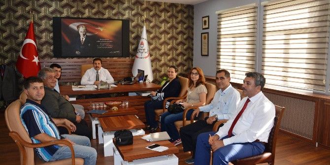 Milli Eğitim Müdürü, Yetkili Öğretmenlerle Toplantı Yaptı