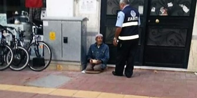 Zabıta Dilencilere Göz Açtırmıyor