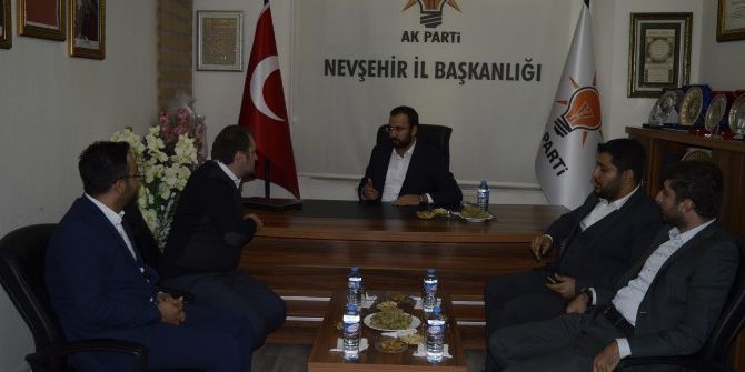 Ak Parti Genel Merkez Gençlik Kolları Başkanı Ecertaş, Tanrıver’i Ziyaret Etti