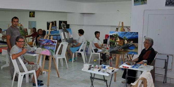 Didim Ticaret Odası’nda Resim Kursları Yeniden Başladı