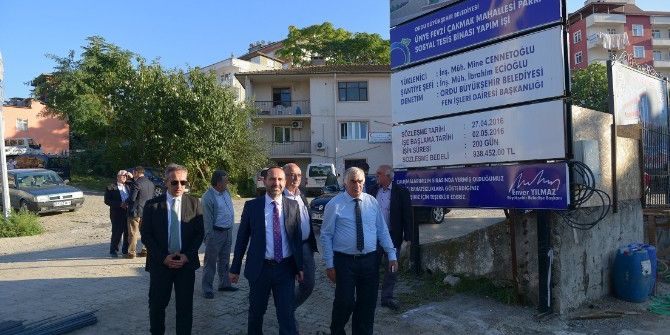 Ünye’nin Ana Caddesi Cazibe Merkezi Oluyor