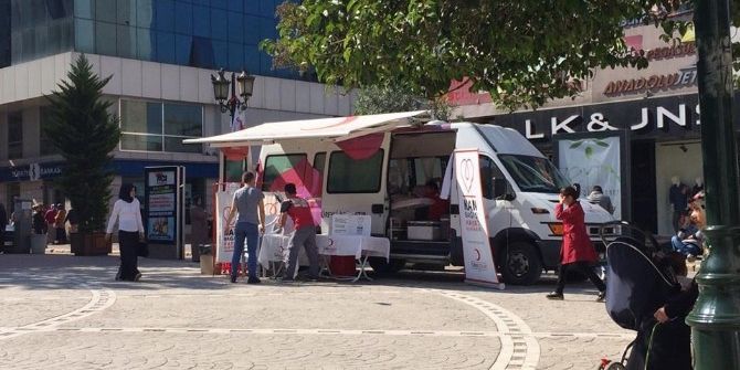 Fatsa’da Kızılay’a Kan Bağışı