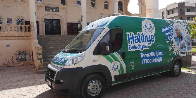 Haliliye Belediyesi’nden Camilere Özel Temizlik