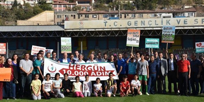 Mardin’de Dünya Yürüyüş Günü Etkinliği Düzenlendi