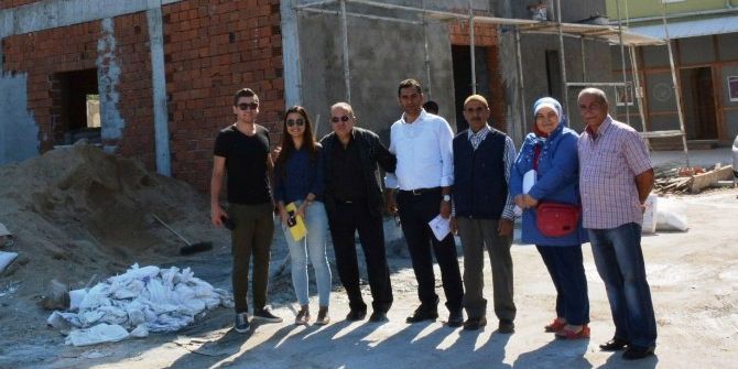 Spil Mahallesi Kültür Ve Taziye Evi İnşaatı Sürüyor