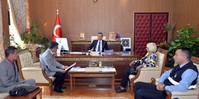 Vali Süleyman Elban’a Hayvanları Koruma Günü Ziyareti