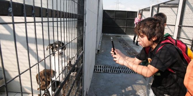 Dünya Hayvanları Koruma Günü’nde Çocuklardan Anlamlı Ziyaret