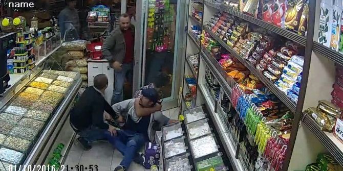 Atm Faresinin Yakalanma Anı Kameralarda