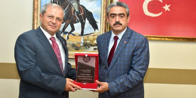 Emniyet Müdürü Böğürcü’den Başkan Alıcık’a Veda Ziyareti