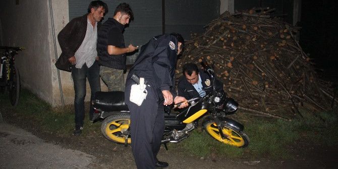 Parkta Çocuğa Çarpıp Kaçan Motosiklet Sürücüsü Yakalandı