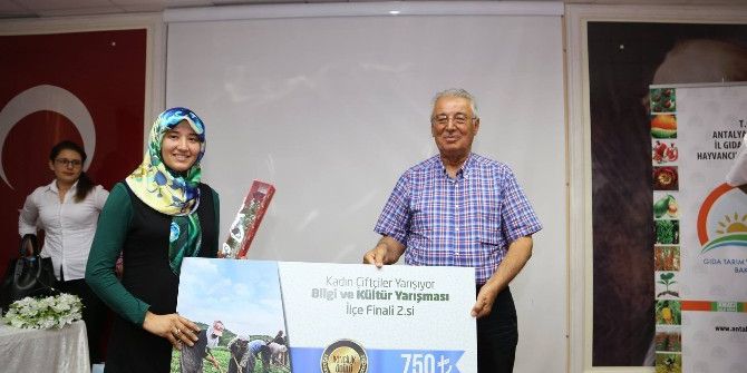 Kaş’ta Kadın Çiftçiler Yarıştı