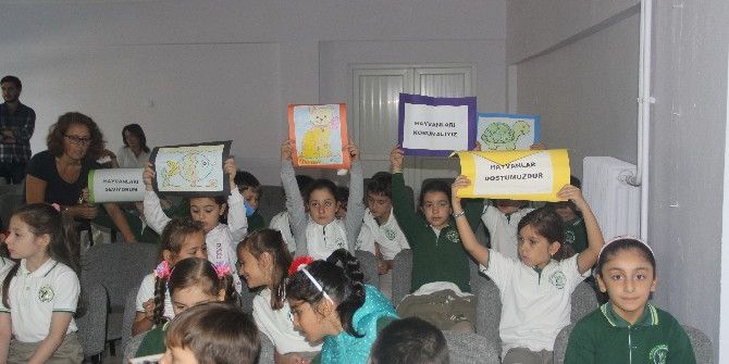 Öğrencilere Hayvan Sevgisi Aşılandı