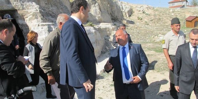 Vali Çelik, Han İlçesini Ziyaret Etti