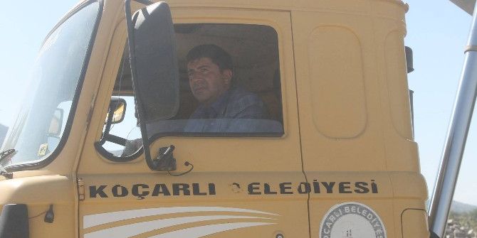 Koçarlı’da Yol Yapım Çalışmaları Sürüyor