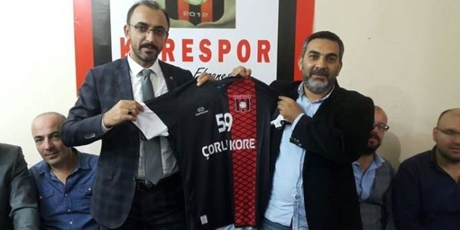 Ak Parti Tekirdağ İl Başkanlığı’ndan Korespor’a Forma