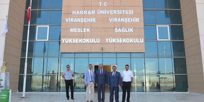 Sinan Ateş´ten Sağlık Meslek Yüksekokul Müdürü Seyrek´e Ziyaret