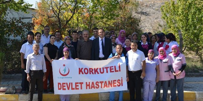 Hastane Personelinden 10 Bin Adım Yürüyüş