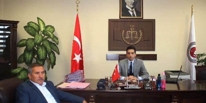 Başkan Dikmen’den, Savcı Karaman’a Ziyaret