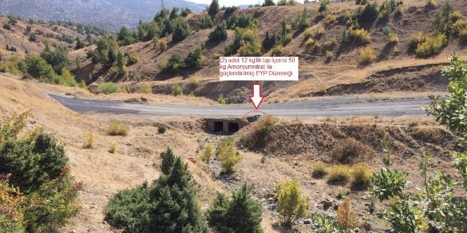 Diyarbakır’da Menfeze Yerleştirilmiş Vaziyette 100 Kilogram Amonyum Nitrat İle Güçlendirilmiş Eyp Ele Geçirildi