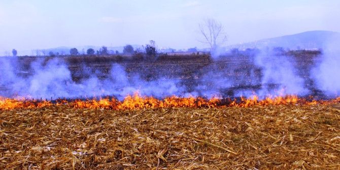Anız Yangınları İtfaiyecileri Bıktırdı