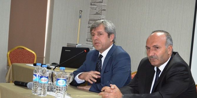 Vali Çınar Okul Müdürleriyle Bir Araya Geldi